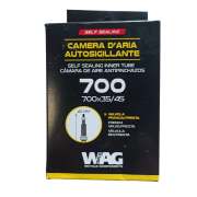 Wag Camera d'aria Autosigillante 700x35/45 Valvola Presta 40mm smontablie 2